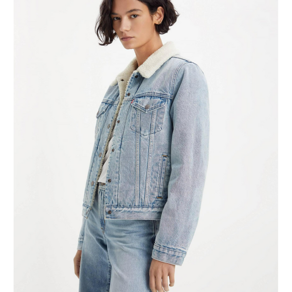 Levi's Sherpa Trucker Denim Jacket