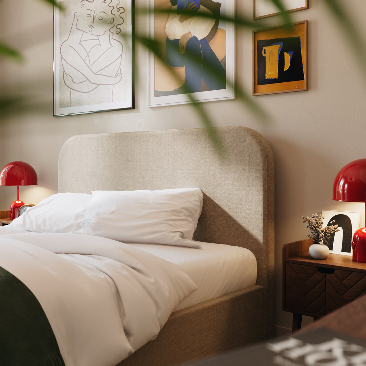 Nova - Lit Coffre Nova Beige - Beige