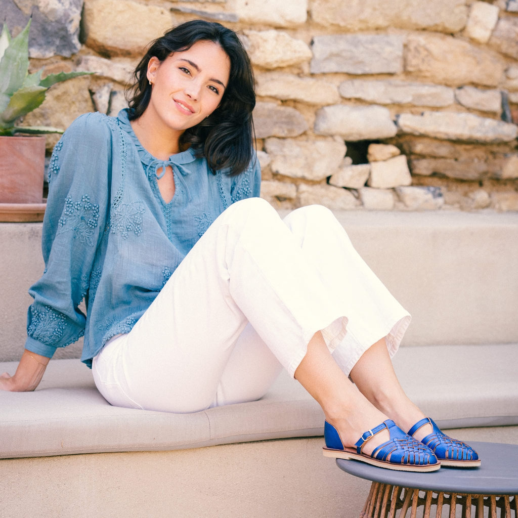 Huaraches Linda - Bleu Flashy