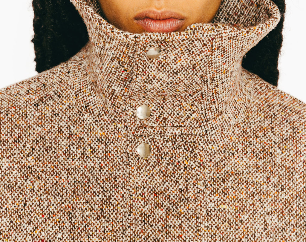 Margaux Lonnberg - Margaux Lonnberg - Manteau Logan - Tweed Caramel