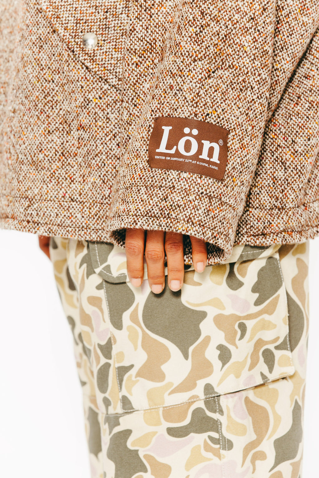 Margaux Lonnberg - Margaux Lonnberg - Manteau Logan - Tweed Caramel