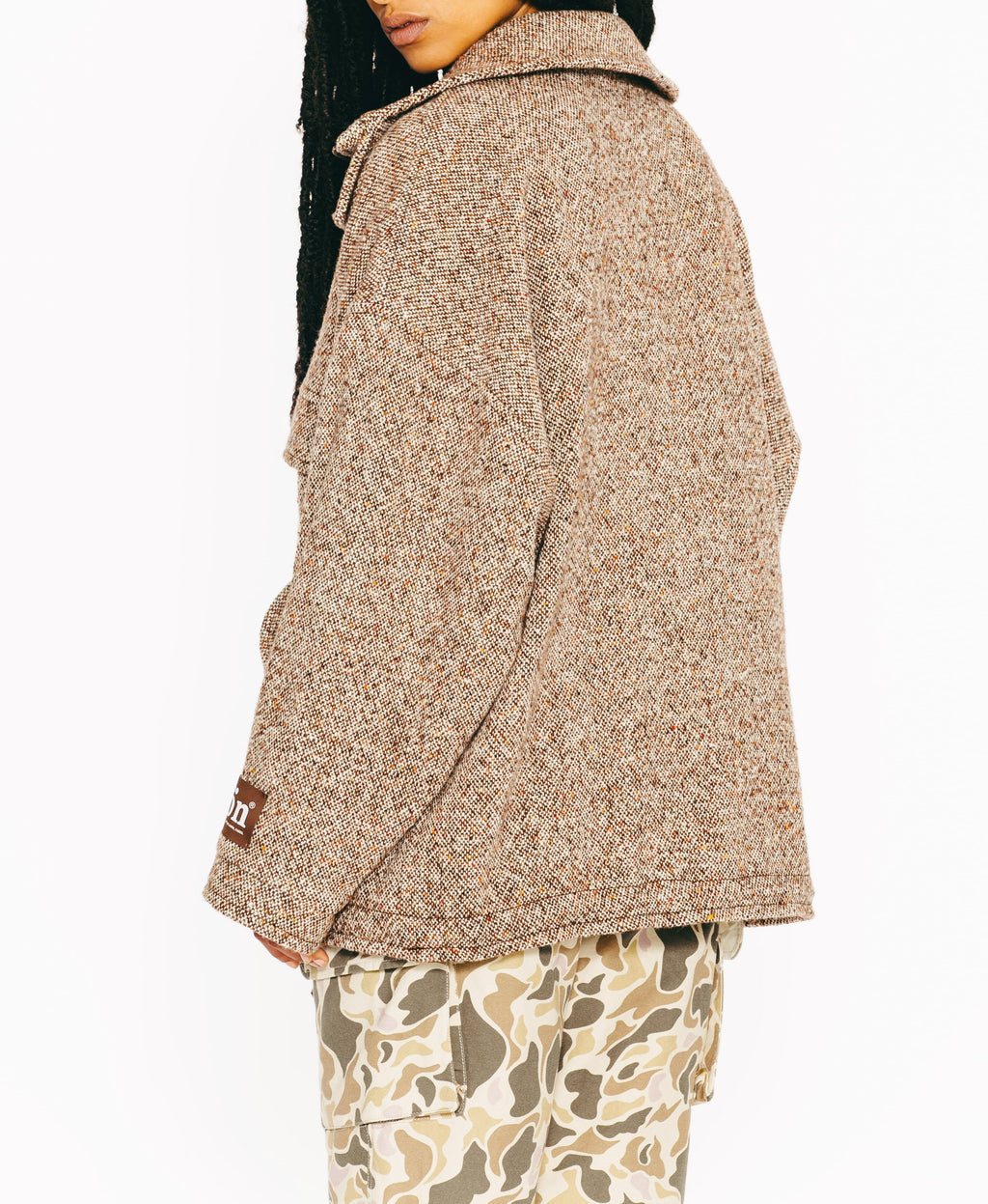Margaux Lonnberg - Margaux Lonnberg - Manteau Logan - Tweed Caramel