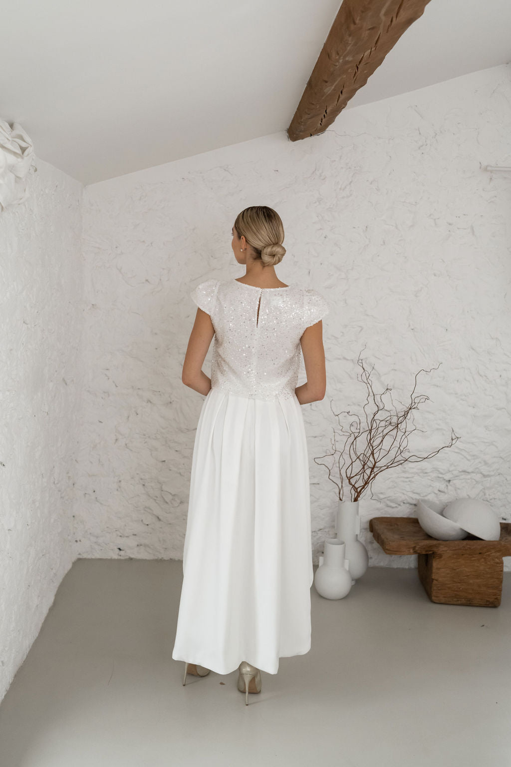 Ode Skirt - Ecru