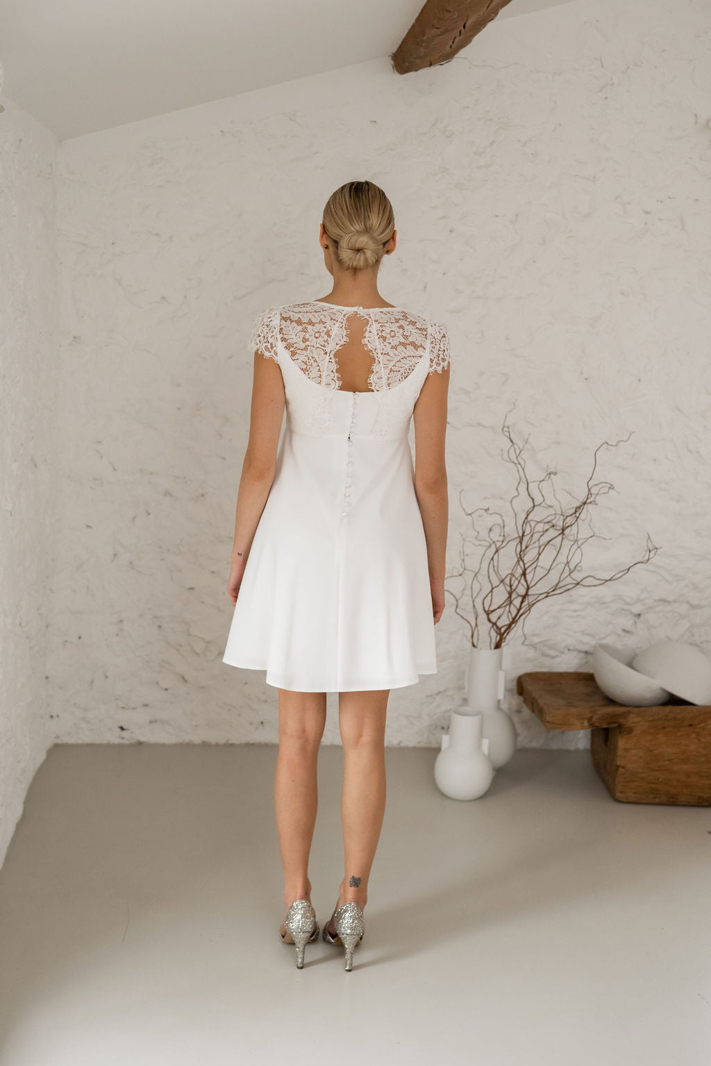 Vestido Amourette - Crudo