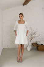 Vestido Ray - Crudo