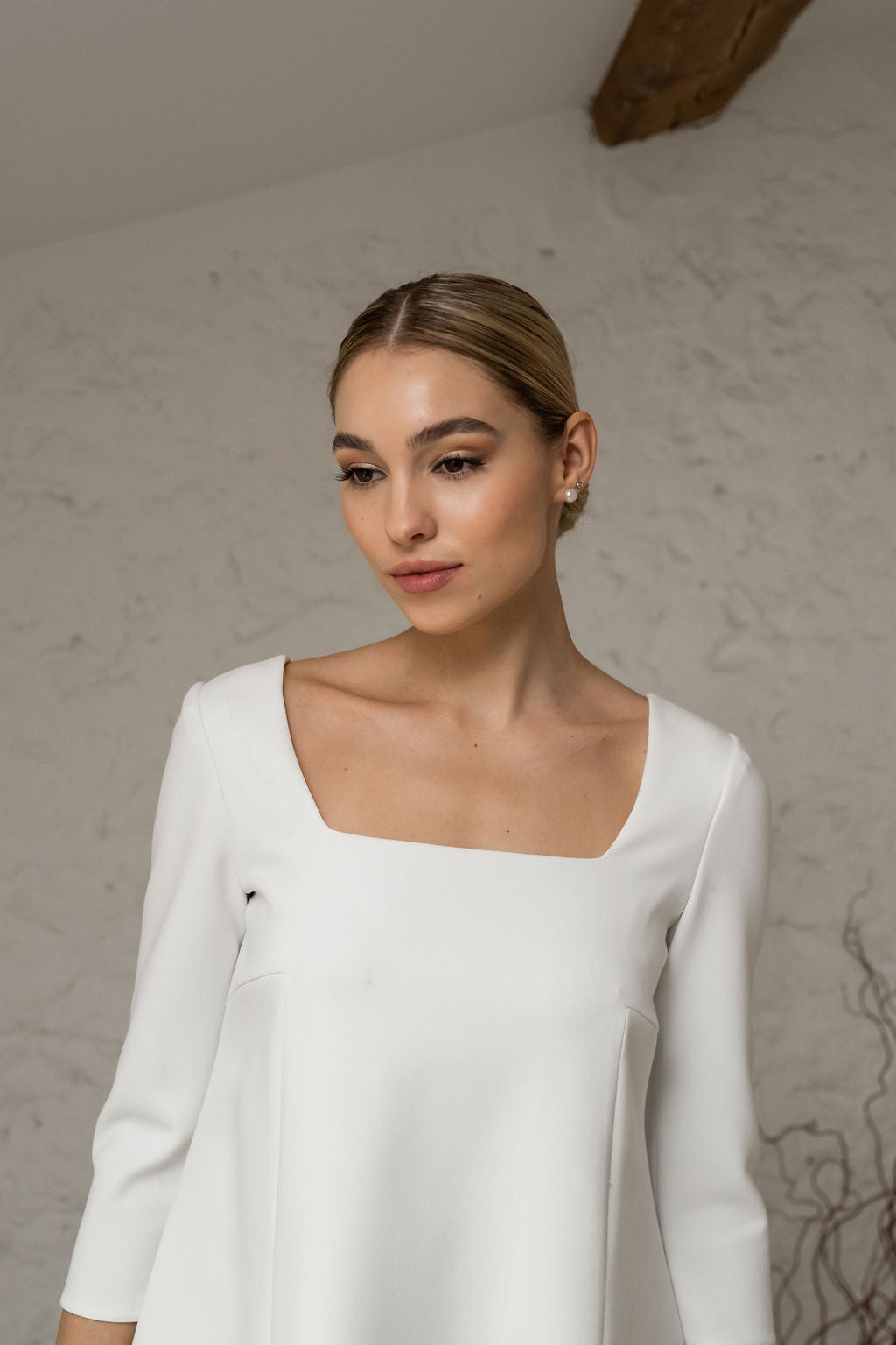 Vestido Ray - Crudo