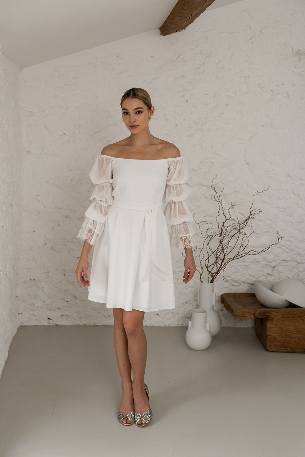 Vestido Nina - Crudo