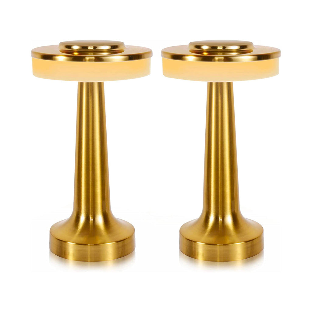 Chicglow - Wireless Table Lamp - Steel - Gold