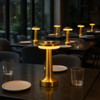 Chicglow - Wireless Table Lamp - Steel - Gold