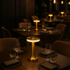 Chicglow - Wireless Table Lamp - Steel - Gold