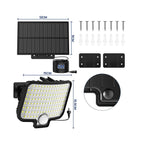 Brightly - Solar Floodlight - Plastic - Black