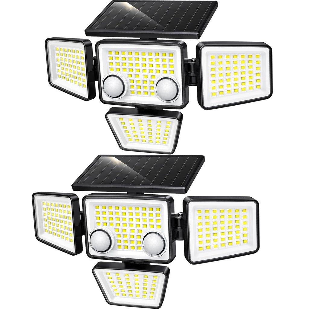 Fairview - Projecteur Solaire - Plastique - Noir