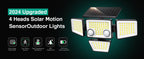 Fairview - Projecteur Solaire - Plastique - Noir