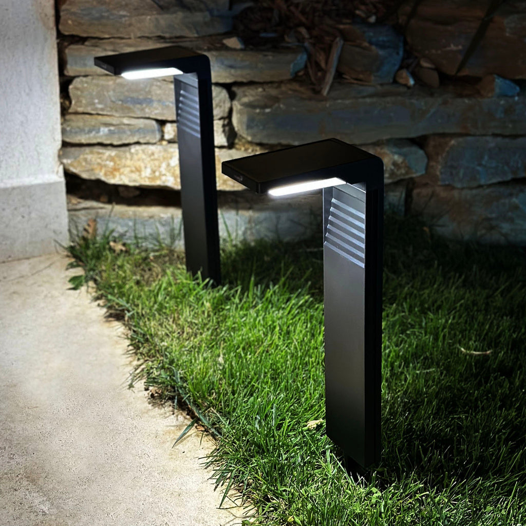 Ostry - Solar Bollard & Post - Plastic - Black