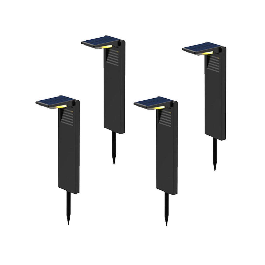 Ostry - Borne & Potelet Solaire - Plastique - Noir