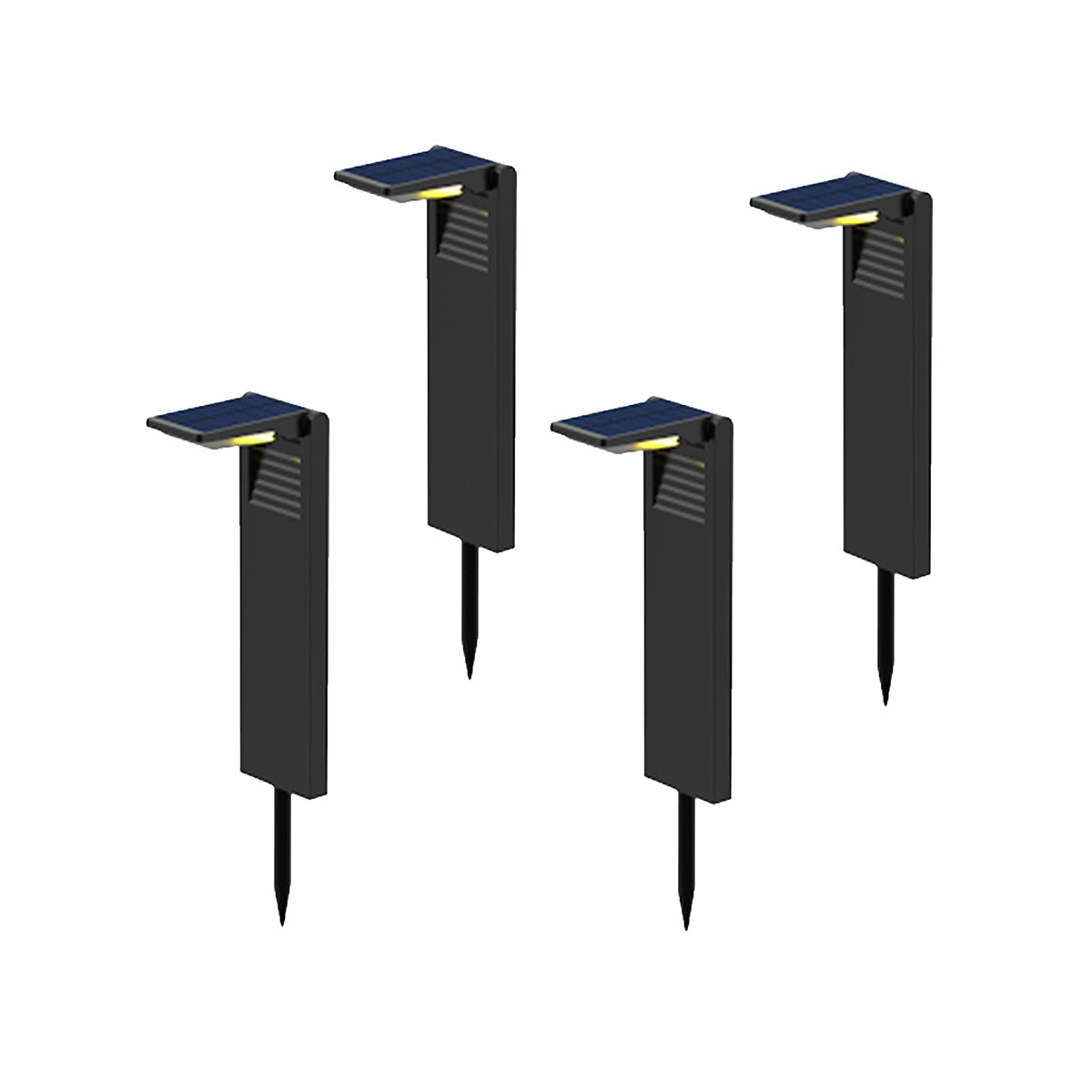 Ostry - Borne & Potelet Solaire - Plastique - Noir