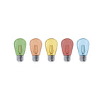Bombilla de fiesta - Bombilla LED - Plástico - Multicolor