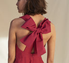 Lucia Raspberry Dress