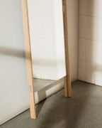 Lun - Freestanding Mirror - Solid Oak - Oak