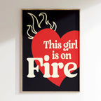 This Girl Is On Fire - Noir