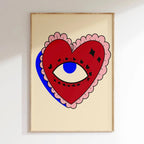 Heart Eye - Rouge