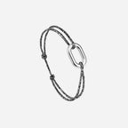 Pulsera dividida - Antracita brillante