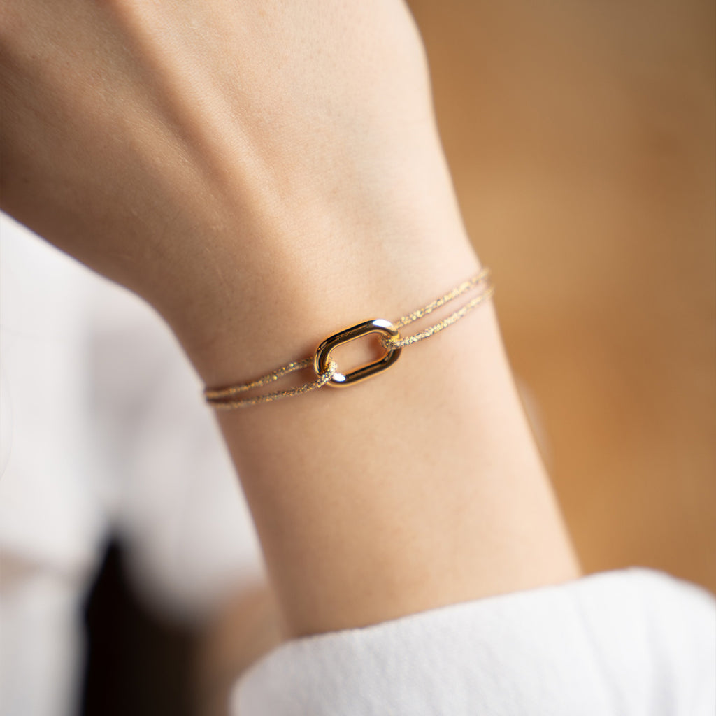 Pulsera Filin - Oro brillante