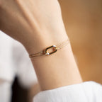 Pulsera Filin - Oro brillante