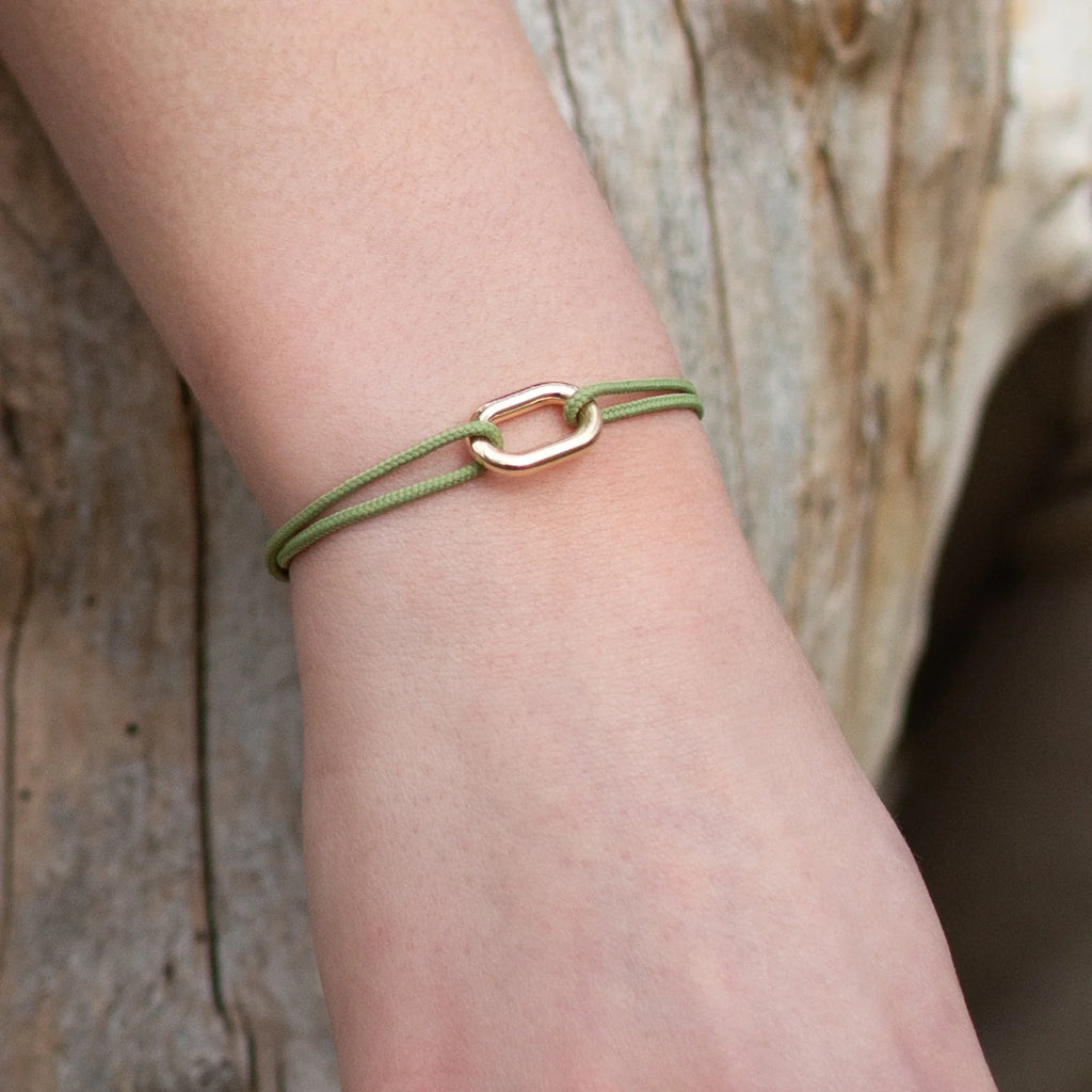 Bracelet Poulie - Kaki