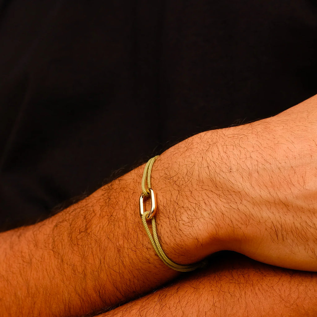 Bracelet Poulie - Kaki