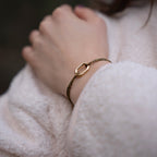 Bracelet Manille - Or Noir