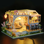 Casa en miniatura - Jardín del Café para Gatos