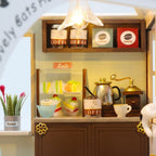Casa en miniatura - Jardín del Café para Gatos