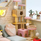 Casa en miniatura - Jardín del Café para Gatos