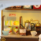 Casa en miniatura - Jardín del Café para Gatos