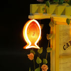 Casa en miniatura - Jardín del Café para Gatos