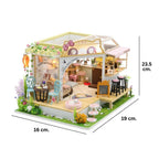 Casa en miniatura - Jardín del Café para Gatos