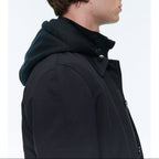 Fursac - Parka En Toile Déperlante - Bleu