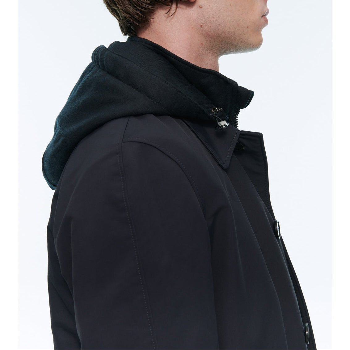 Fursac - Parka En Toile Déperlante - Bleu