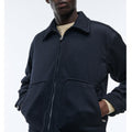 Fursac - Blouson En Drap De Laine Mélangée - Petrole - Homme