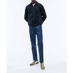 Fursac - Blouson En Drap De Laine Mélangée - Petrole - Homme