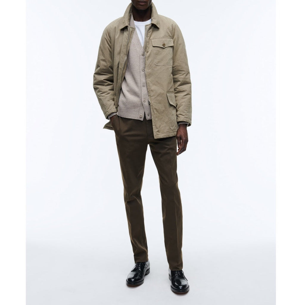 Fursac - Water-Repellent Cotton Canvas Jacket - Taupe - Men
