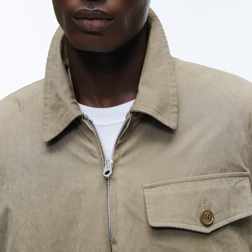 Fursac - Water-Repellent Cotton Canvas Jacket - Taupe - Men