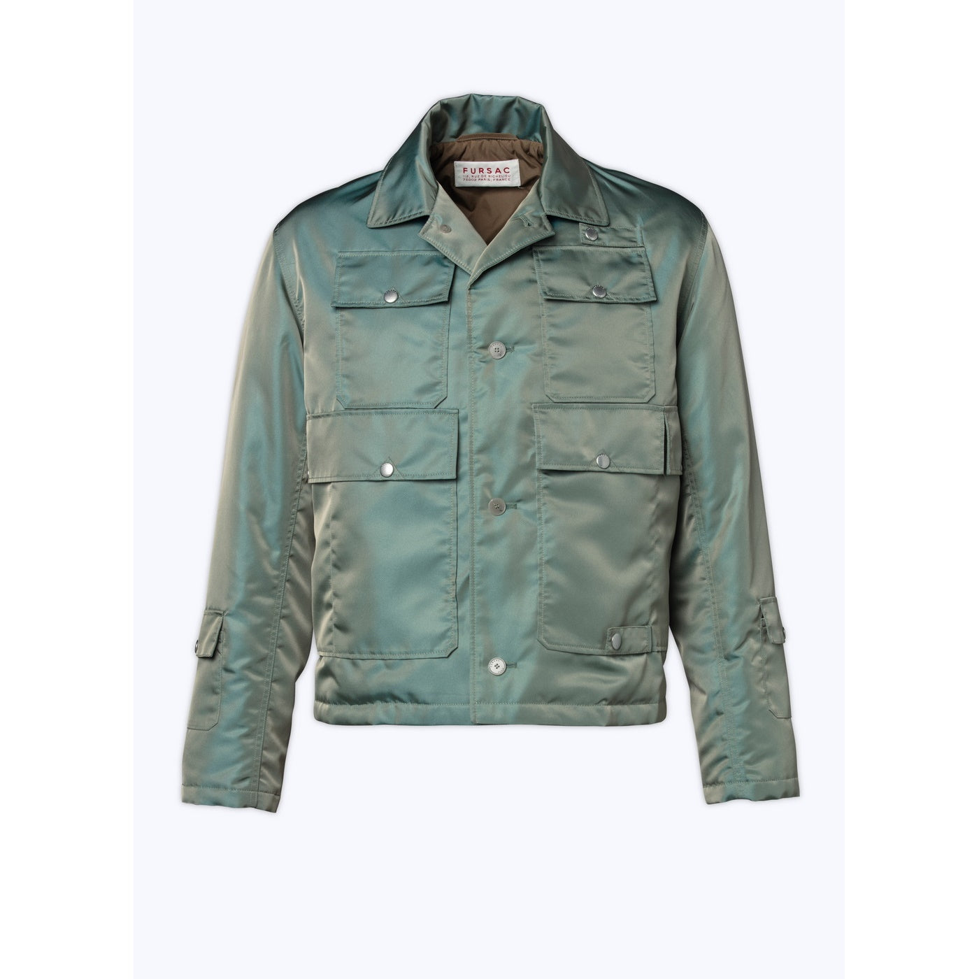 Fursac - Veste Reporter En Tissu Solaro Déperlant - Kaki - Homme