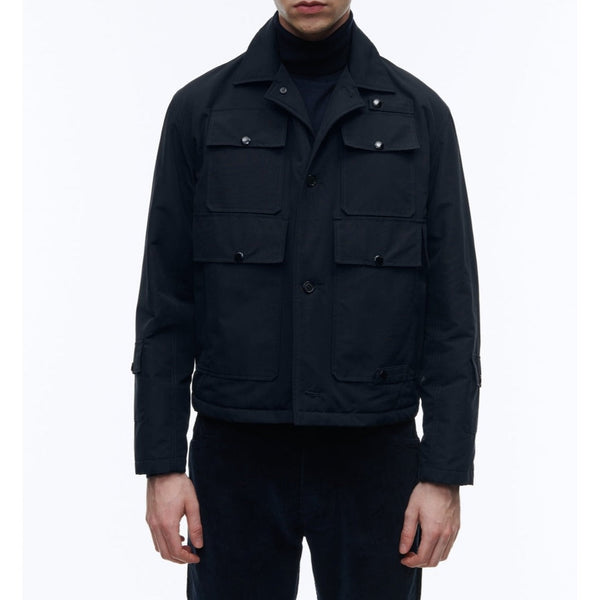 Fursac - Chaqueta reportera multibolsillos - Azul marino - Hombre