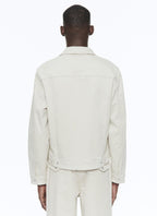 Fursac - Blouson Western En Satin De Coton - Ficelle - Homme