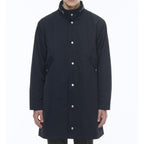 Fursac - Parka Matelassée Fishtail En Twill - Marine