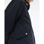 Fursac - Parka Matelassée Fishtail En Twill - Marine