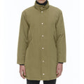 Fursac - Parka Matelassée Fishtail En Twill - Vert Olive