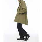 Fursac - Parka Matelassée Fishtail En Twill - Vert Olive